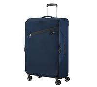 Samsonite Litebeam - Spinner L, Erweiterbar Koffer, 77 cm, 103/111 L, Blau (Midnight Blue)
