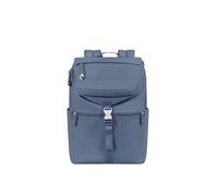 Laptoprucksack SAMSONITE "MOVE JOURNEY", Damen, Gr. B/H/T: 28cm x 43cm x 15cm, graublau, Nylon, Polyester, Rucksäcke Laptoprucksack (29478050-0) graublau