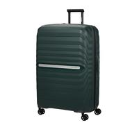 Samsonite Neo Flux Spinner Check-in-Koffer, 81 cm | Dschungelgrün, erweiterb. Hartschalenkoffer, 81H x 54W x 33D cm, 130/145 L, 4.6 kg, mit TSA-Schloss und innenl. Kreuzgurten