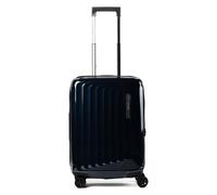 Samsonite Nuon 4 Rollen Kabinentrolley 55 cm mit Dehnfalte blau