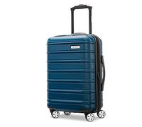 Samsonite Omni 2 Hartschalen-Koffer, erweiterbares Gepäck mit 360-Grad-Rollen, Lagoon Blue, Checked-Large 28-Inch