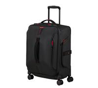 Samsonite Paradiver Light - Handgepäck Koffer 55 x 40 x 23 cm, Weichgepäck Kabinenkoffer für EasyJet, Wizz Air & die meisten Airlines, 48L, Schwarz (Black)