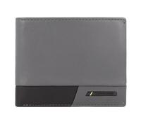 Samsonite Pro-DLX 6 Geldbörse RFID Schutz Leder 10.5 cm grau