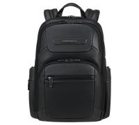 Samsonite Pro-Dlx 6 Leather Rucksack 15.6" Schwarz
