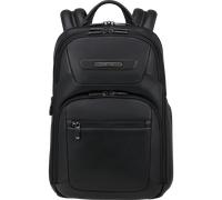Samsonite Pro-Dlx Leather Rucksack 14.1" Schwarz