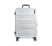 Samsonite Quadrix 4-Rollen Trolley silber, Polycarbonat, 50 x 75 x 30cm