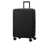SAMSONITE Trolley RESTACKD SPINNER 68cm erweiterbar Black schwarz