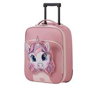 Samsonite Sammies Unicorn Tess - Kinder 2-Rollen Kabinentrolley 45x36x19 cm, Handgepäck Koffer EasyJet kompatibel, Underseat Reisekoffer für Kinder, 30L