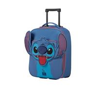 Samsonite Sammies Disney Stitch - Kinder 2-Rollen Kabinentrolley 45x36x19 cm, Handgepäck Koffer EasyJet kompatibel, Underseat Reisekoffer für Kinder, 30L