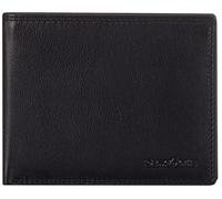 Samsonite - Samsonite Attack SLG Scheintasche mit Klappe echt Rindleder schwarz Schwarz