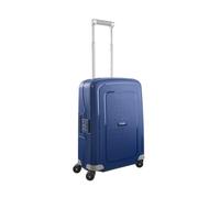 Samsonite S'Cure - Handgepäck Koffer 55 x 40 x 20 cm - Hartschalen Kabinentrolley passend für die meisten Airlines inkl. Ryanair und EasyJet - 4 Rollen, TSA-Schloss, Leicht - 34 L - Blau
