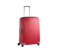 Samsonite S'Cure - Hartschalenkoffer 69 cm Mittelgroß - Trolley Koffer mit 4 Rollen, TSA-Schloss, Leicht - 79 L - Rot (Crimson Red)