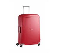 Samsonite S'Cure - Hartschalenkoffer 75 cm Groß - Trolley Koffer mit 4 Rollen, TSA-Schloss, Leicht - 102 L - Rot (Crimson Red)