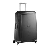Samsonite S'Cure - Hartschalenkoffer 75 cm Groß - Trolley Koffer mit 4 Rollen, TSA-Schloss, Leicht - 102 L - Schwarz (Black)