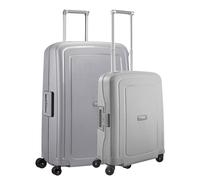 Samsonite S'Cure Spinner 55 + 75 Set silver