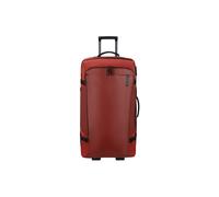 Reisetasche SAMSONITE "ARMOX, 79 cm", Gr. B/H/T: 44cm x 79cm x 31cm, braun (rust), Polyester, Taschen, Duffle mit Rollen TSA-Schloss Packgurte Trolley-Gestänge (20357223-0) rust