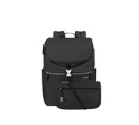 Laptoprucksack SAMSONITE "MOVE JOURNEY", Damen, Gr. B/H/T: 28cm x 43cm x 15cm, schwarz, Nylon, Polyester, Rucksäcke Laptoprucksack (67212214-0) schwarz