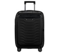 Samsonite Selection - Proxis 4-Rollen-Kabinentrolley mit Vortasche 55 cm erw. (black)