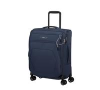 Samsonite Spark SNG Eco - Handgepäck Koffer 55 x 40 x 23 cm - Weichgepäck Kabinentrolley für EasyJet & die meisten Airlines, Erweiterbar, 48/55L - Blau (Midnight Blue)