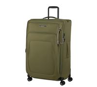Samsonite Spark SNG Eco - Weichgepäck Koffer 79 cm Groß - Trolley mit 4 Rollen, TSA Schloss, Leicht & Erweiterbar - Grün (Olive)