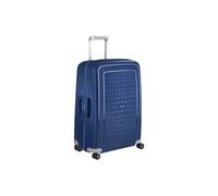 Samsonite S'Cure - Handgepäck Koffer 55 x 40 x 20 cm - Hartschalen Kabinentrolley passend für die meisten Airlines inkl. Ryanair und EasyJet - 4 Rollen, TSA-Schloss, Leicht - 34 L - Blau