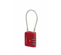 Samsonite TA REVOLUTION Cablelock 3 Dial TSA red