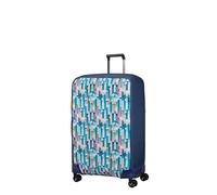 Samsonite TA Revolution - Faltbare Schutzhülle für Koffer Größe L, Kofferhülle passend für 75-79 cm, Reisekoffer Schutz, mit reflektierendem Detail, Mehrfarbig (City Print)