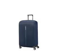 Samsonite TA Revolution - Faltbare Schutzhülle für Koffer Größe L, Kofferhülle passend für 75-79 cm, Reisekoffer Schutz, mit reflektierendem Detail, Blau (Midnight Blue)