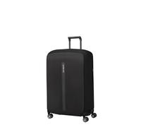 Samsonite TA Revolution - Faltbare Schutzhülle für Koffer Größe L, Kofferhülle passend für 75-79 cm, Reisekoffer Schutz, mit reflektierendem Detail, Schwarz