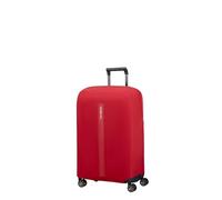 Samsonite TA Revolution - Faltbare Schutzhülle für Koffer Größe M, Kofferhülle passend für 66-69 cm, Reisekoffer Schutz, mit reflektierendem Detail, Rot