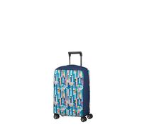 Samsonite TA Revolution - Faltbare Schutzhülle für Koffer Größe S, Kofferhülle passend für 55 cm, Reisekoffer Schutz, mit reflektierendem Detail, Mehrfarbig (City Print)