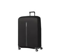 Samsonite TA Revolution - Faltbare Schutzhülle für Koffer Größe XL, Kofferhülle passend für 81-86 cm, Reisekoffer Schutz, mit reflektierendem Detail, Schwarz