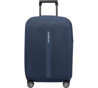 Samsonite TA Revolution - Faltbare Schutzhülle für Koffer Größe S, Kofferhülle passend für 55 cm, Reisekoffer Schutz, mit reflektierendem Detail, Blau (Midnight Blue)
