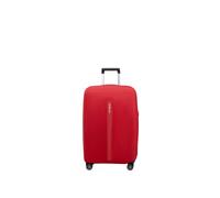 Samsonite TA Revolution - Faltbare Schutzhülle für Koffer Größe M, Kofferhülle passend für 66-69 cm, Reisekoffer Schutz, mit reflektierendem Detail, Rot