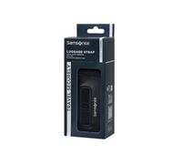 Samsonite TA Revolution - Gepäckgurt 50mm, Verstellbar & Robuste klick-Schnalle, Sicheres Kofferband für Reisen, Schwarz