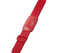 Samsonite TA Revolution - Gepäckgurt 50mm, Verstellbar und Robuste klick-Schnalle, Sicheres Kofferband für Reisen, Rot