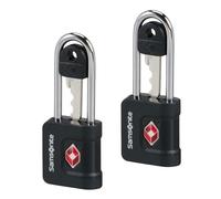 Samsonite TA Revolution - TSA-Schlüsselschloss (2er-Set), Sicheres Gepäckschloss für Koffer und Taschen, Schwarz