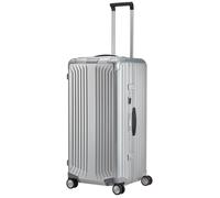 SAMSONITE Trolley Lite Box Alu Trunk 80cm silber