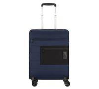 Samsonite Vaycay 4 Rollen Kabinentrolley 55 cm mit Dehnfalte blau