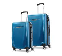 Samsonite Winfield 3 DLX Hardside Erweiterbares Gepäck mit Spinnern, blau/Marineblau, 2-Piece Set (20/25), Winfield 3 DLX Hardside Erweiterbares Gepäck mit Spinnern