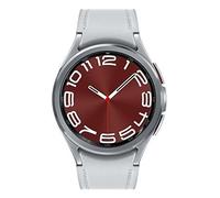 Samsung Digital 43 mm Smartwatch Rund IP68 40 h 4G Galaxy Watch6 Classic (Silber)