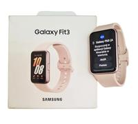 Samsung Galaxy Fit3 (Roségold), 40 mm AMOLED-Display mit Aluminiumgehäuse, vollständige Überwachung von Fitness und Gesundheit, Akku bis zu 13 Tage mit Schnellladung, 5 ATM und Schutzgrad