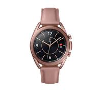 SAMSUNG Galaxy Watch 3 Smartwatch Echtleder Armband, mystic bronze