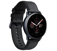 Samsung Galaxy Watch Active2, Fitnesstracker aus Edelstahl, großes Display, ausdauernder Akku, wassergeschützt, 40 mm, LTE, Schwarz