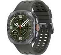 Samsung Galaxy Watch Ultra 2 [inkl. Kautschukarmband grün] 47mm Titangehäuse silber | Zustand: Neu | differenzbesteuert