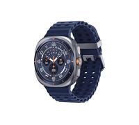 SAMSUNG Galaxy Watch Ultra (2025) Smartwatch Titan Nitrilkautschuk, 90-140 mm, Titanium Blue