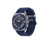 SAMSUNG Galaxy Watch Ultra 47 mm Smartwatch Nitrilkautschuk, 90-140 mm, Titanium Blue