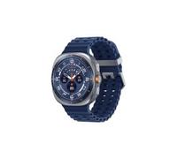 Samsung Galaxy Watch Ultra 47 mm Titanium Blue intelligente Uhr mit Marineband Gummi Blau Bandgröße: S/M/L Anzeige 3,73 cm 1.5" 64 GB LTE NFC Bluetooth Wi-Fi 4G 60.5 g (SM-L705FZB2XEF)