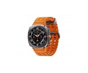 Samsung Galaxy Watch Ultra 47mm L705F titanium gray  Die robusteste & leistungsfähigste mit AI  Hart im Nehmen dank robustem Titanium-Gehäuse Grade 4  Outdoor sicher unterwegs Dual-GPS SOS- und Tra