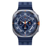 SAMSUNG Galaxy Watch Ultra (2025) Smartwatch Nitrilkautschuk, 90-140 mm, Titanium Blue